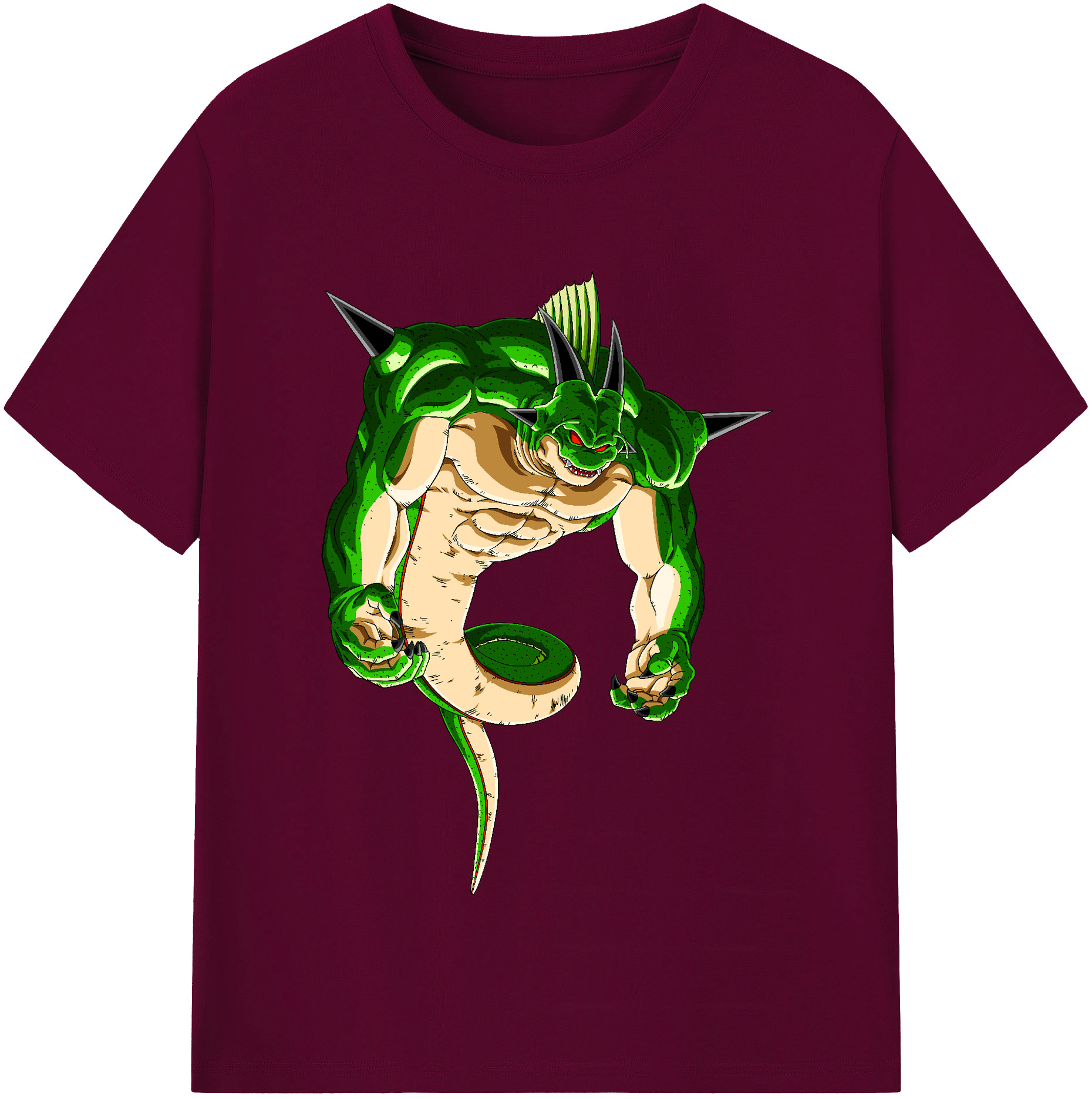（画像用） ドラゴンボール 神龍 シェンロン DRAGON BALL Shenron レディースカジュアルプリントTシャツ（綿100％）